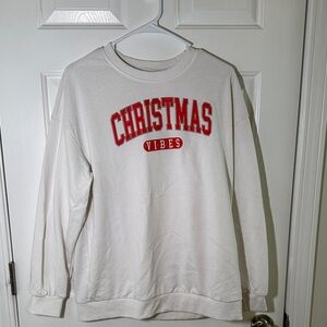 White Christmas Vibes Sweater